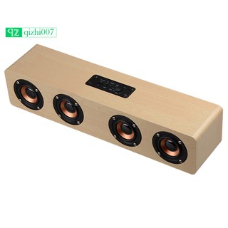 Loa bluetooth hifi 12w họa tiết vân gỗ