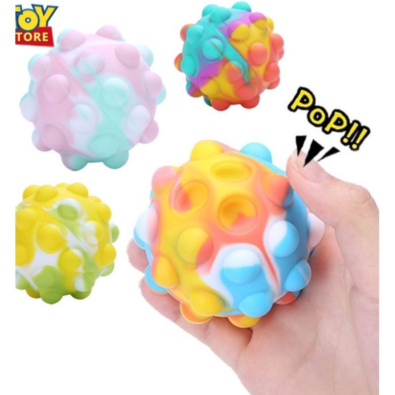 Bóng pop it giúp thư giãn, giảm căng thẳng stress Kumi toys