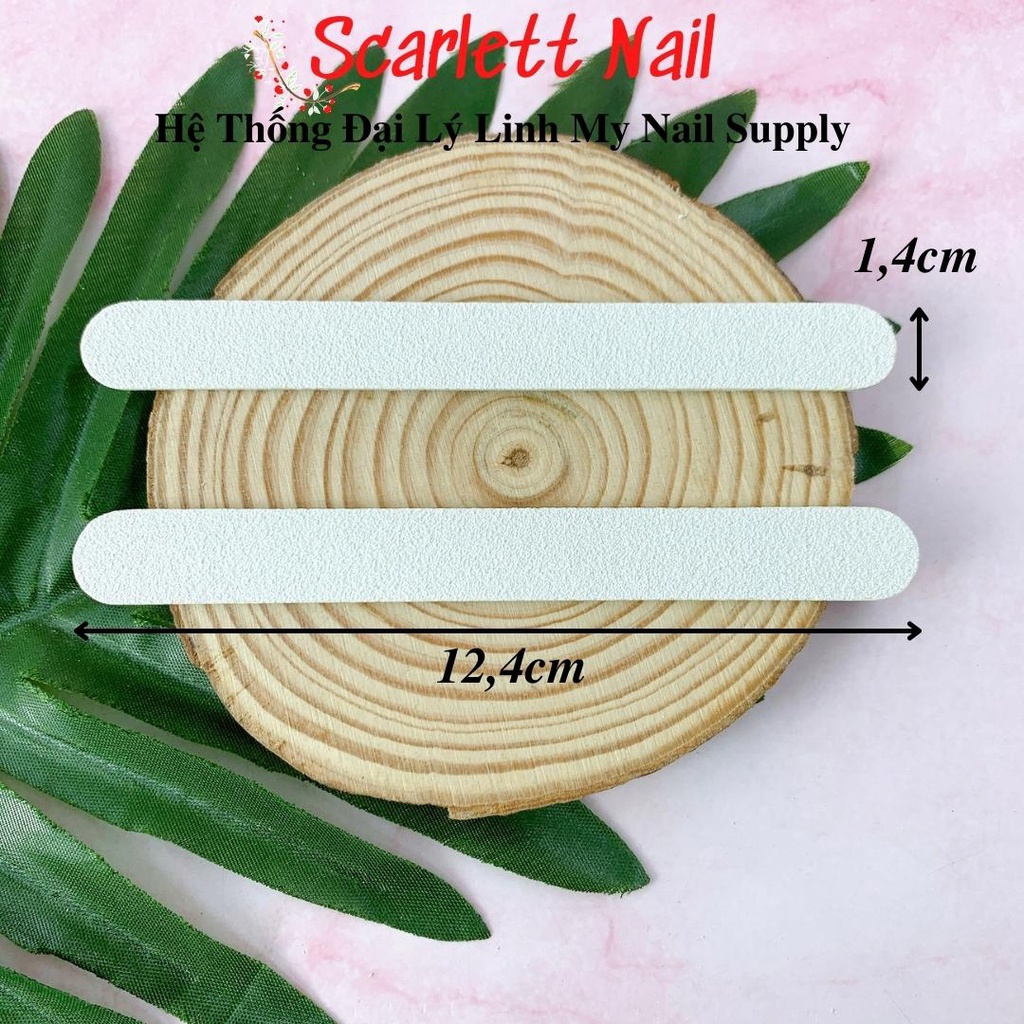 Dũa Móng Tay Mini Màu Trắng Chuyên Dùng Cho Nailbox