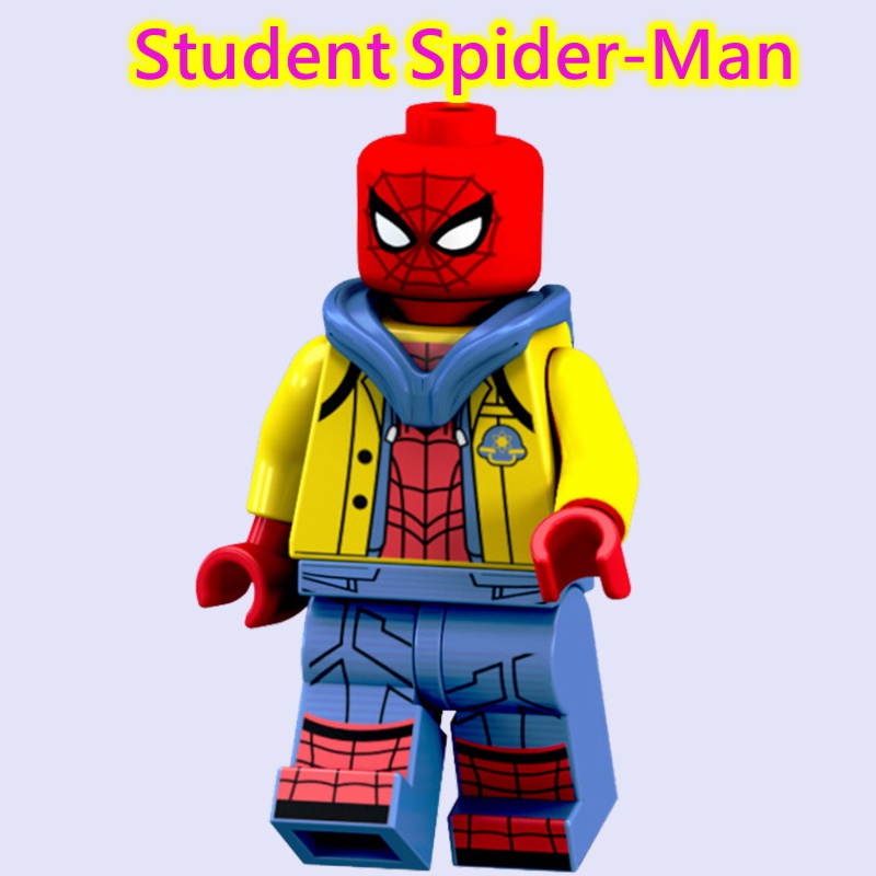 Bộ Đồ Chơi Lắp Ráp Hình Người Nhện Marvel Độc Đáo Cho Bé