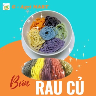 COMBO 6 HỘP "Siêu tiết kiệm"Bún khô rau củ Nguyên Minh tươi ngon ngũ sắc mè đen, bí đỏ, chùm ngây, củ dền, khoai lang ch