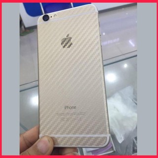 [Giá sốc] Miếng Dán Mặt Lưng Vân Carbon( Các Bon) Cho Iphone Các Đời Máy