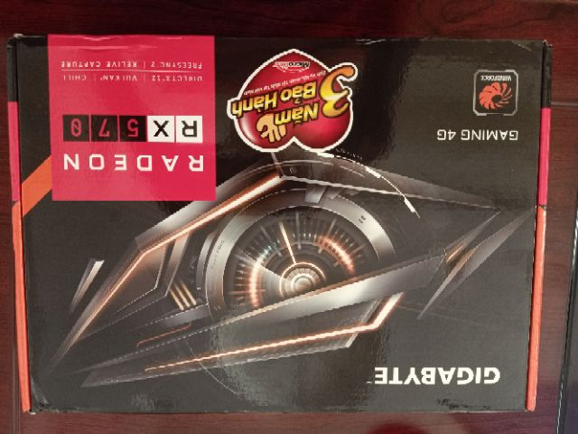 VGA Card màn hình GIGABYTE RX 570 Gaming 4G Rev 2.0 | BigBuy360 - bigbuy360.vn