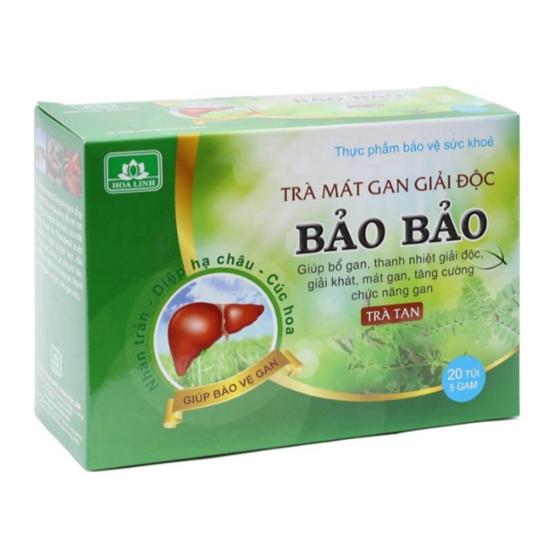 TRÀ MÁT GAN GIẢI ĐỘC BẢO BẢO