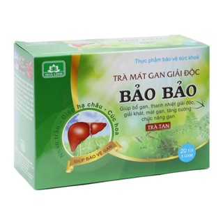 TRÀ MÁT GAN GIẢI ĐỘC BẢO BẢO