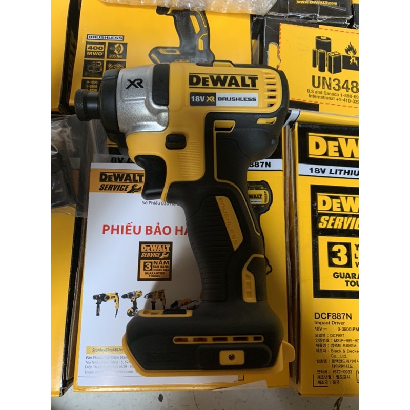 Vít DEWALT DCF887N