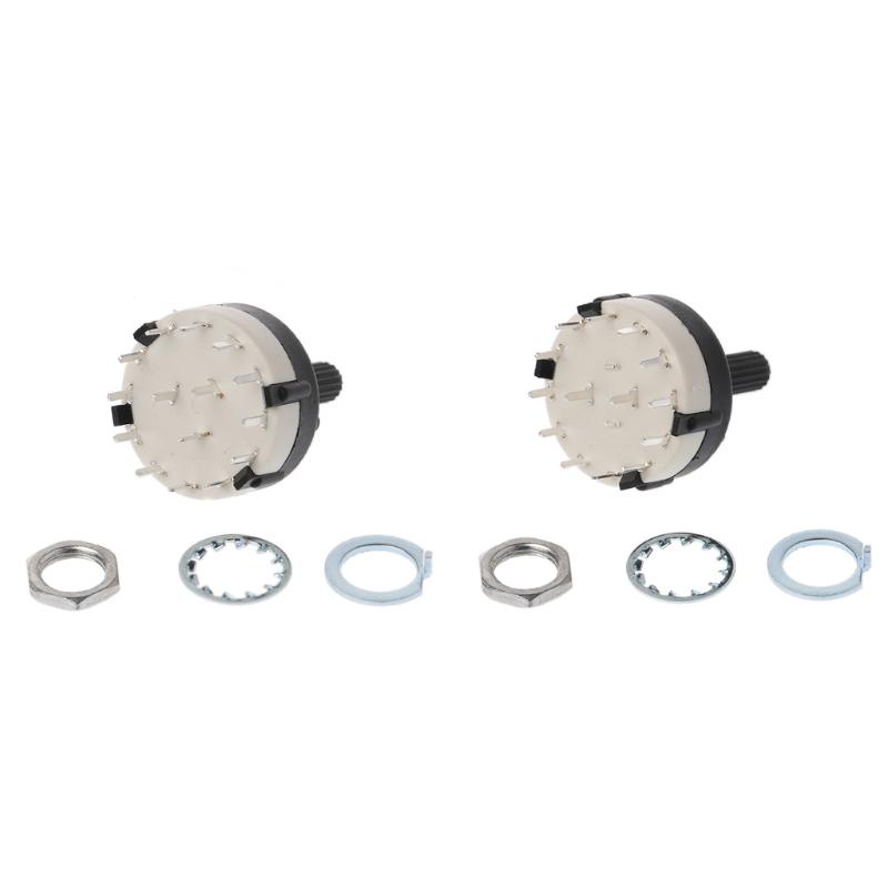 Công Tắc Xoay 2 Cột 6 Chiều/3 Cực 4 Chiều - 1st Chất Lượng Cao