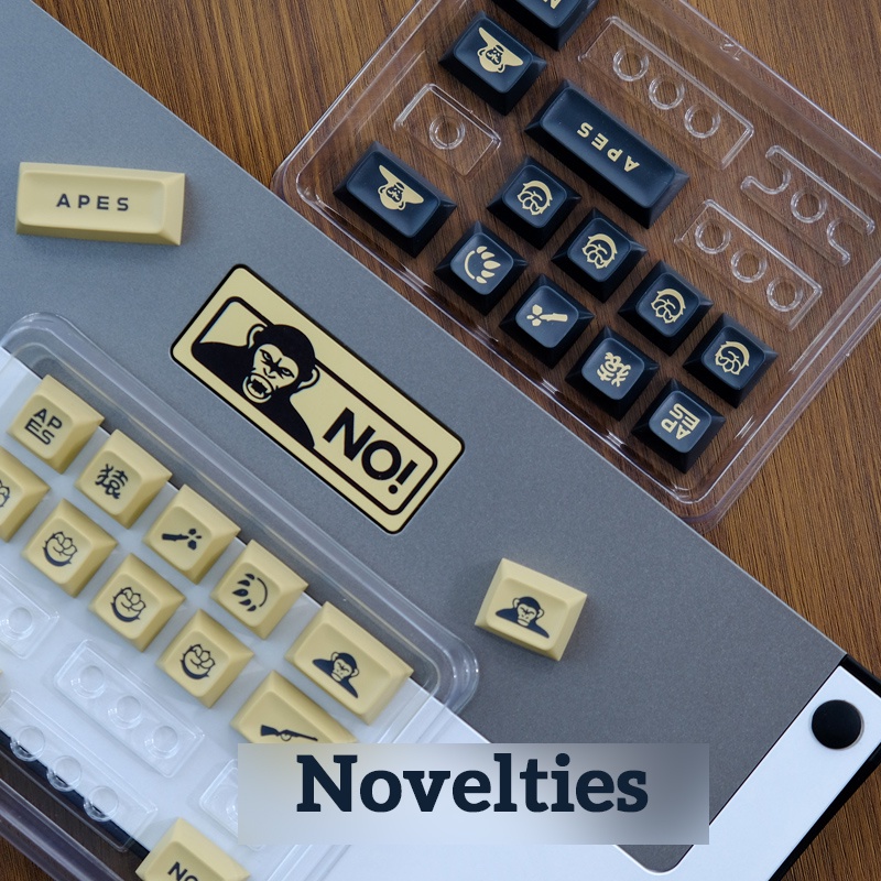 APES theme keycaps SA profile Double Shot ABS keycap set 172keys