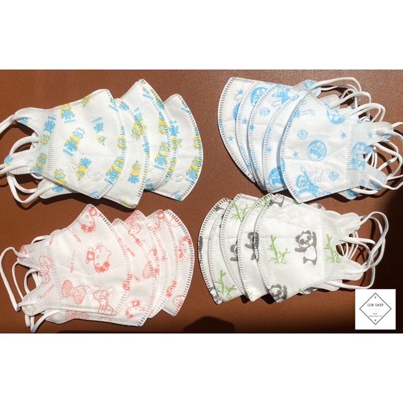 Hộp 10 chiếc Khẩu Trang 5D Mask Trẻ em