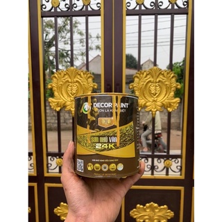 Sơn nhũ vàng 24K ánh vàng Gold siêu sáng trên mọi chất liệu