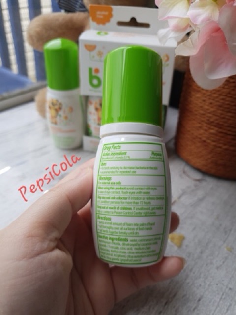 Nước rửa tay khô Babyganics