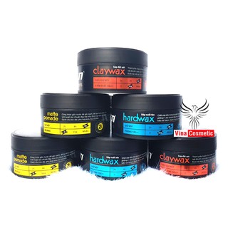 Sáp Vuốt Tóc XMen Salon Solution Clay Wax/ Matte Pomade/ Hard Wax 70g
