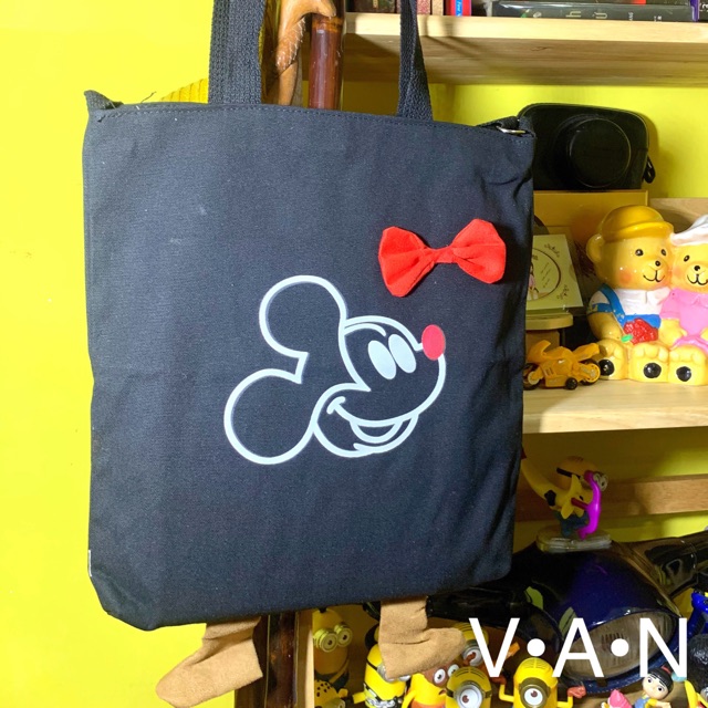 Túi tote túi vải mẫu Chuột Mickey nổi bật hot trend