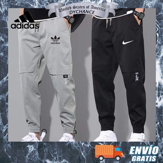 Image of 🏆Trousers Fashion Long Pant Men's Summer Breathable Casual Sports Pants Trend Jogging Pants Slim Bottoms