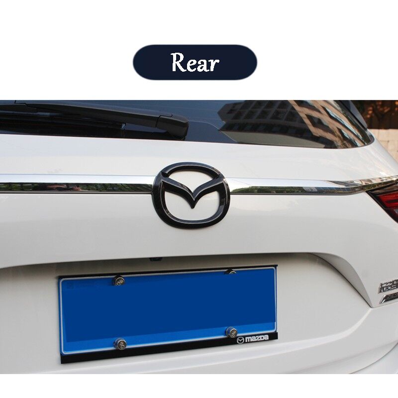 Ốp Trang Trí Cản Trước Bằng Sợi Carbon Cho Xe Hơi Zerui Mazda CX-5 CX5 2017-2022