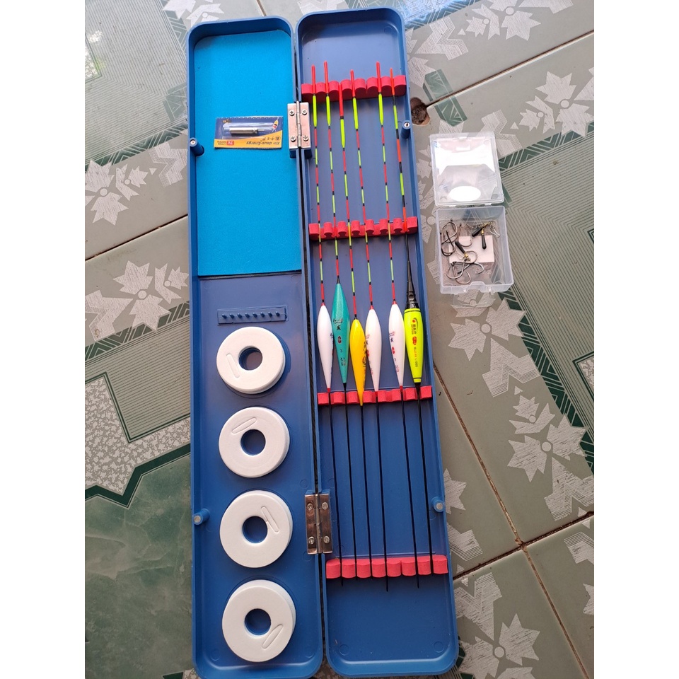 BỘ COMBO HỘP PHAO KIM CÂU ĐÀI GIÁ RẺ NHIỀU MÀU ! ( 6 phao ngày + 1 phao đêm)