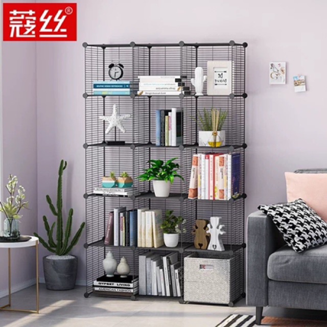 🍃 Kệ lưới sắt thép lắp ghép đa năng. Tặng kèm chốt gắn (bán theo tấm ghép) | BigBuy360 - bigbuy360.vn