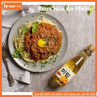 Rượu nấu ăn mirim lotte hàn quốc 500ml. nấu nhiều loại món ăn ngon.