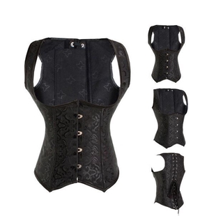 Áo Nịt Ngực corset corset Thép jacquard Âu Mỹ