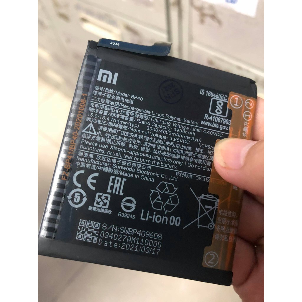 Mua Pin Xiaomi Redmi K20 Pro/Mi9T BP40 Zin Hãng Xiaomi Tại HCM