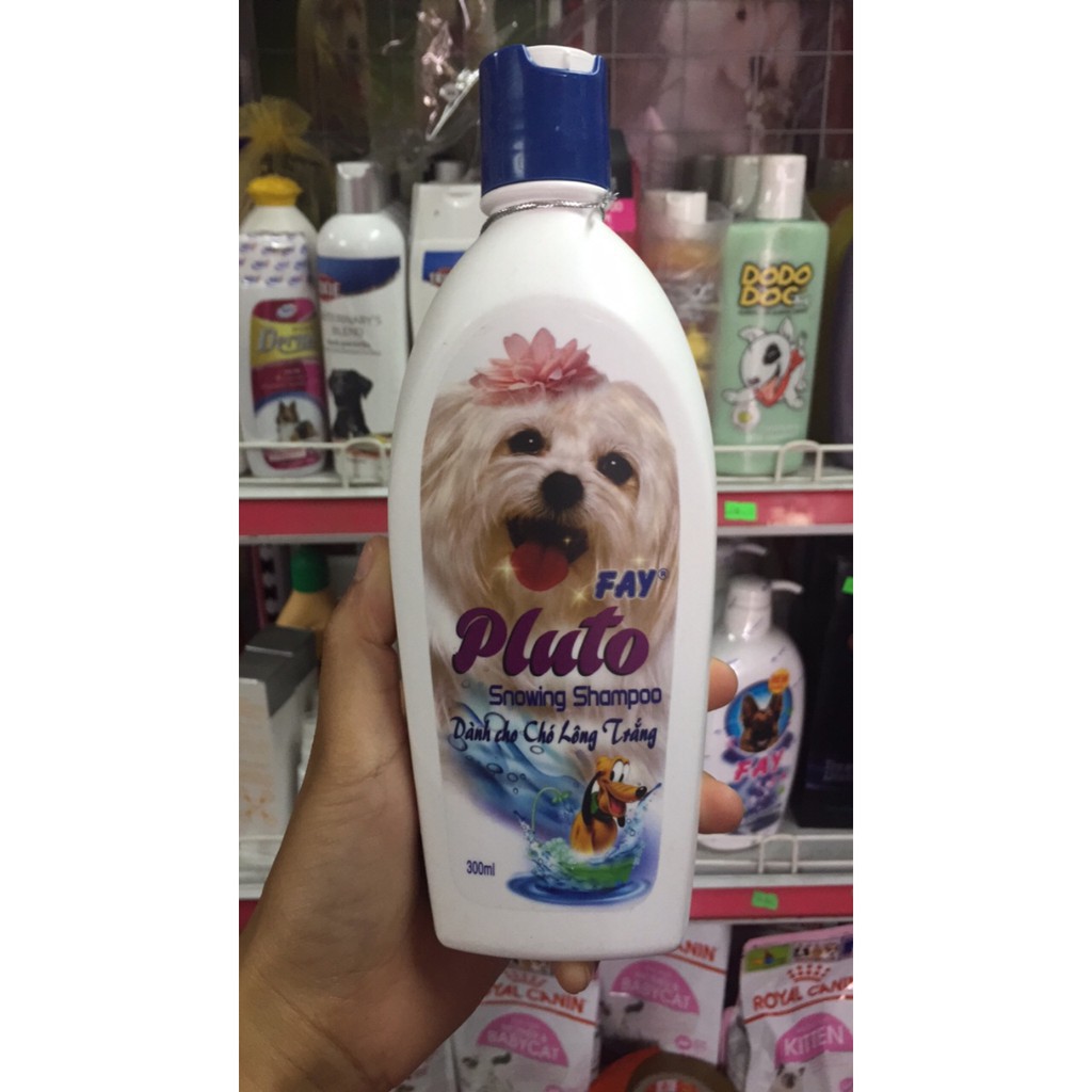 Sữa tắm Fay Pluto cho chó lông trắng - 300ml