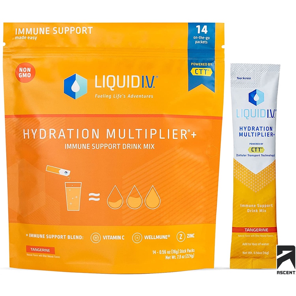 Bột điện giải bán chạy nhất thế giới Liquid IV Immune Support tăng cường miễn dịch