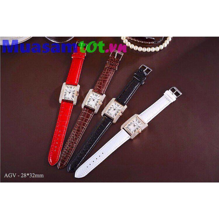 [SỈ] ĐỒNG HỒ NỮ DÂY DA ANGELE MẶT ĐÍNH ĐÁ THỜI TRANG CỰC HOT | BigBuy360 - bigbuy360.vn
