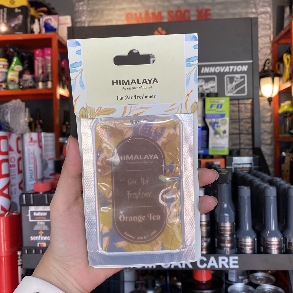 Lá Thơm Khử Mùi Nội Thất Himalaya Treo Xe , Nhà Cửa ,....