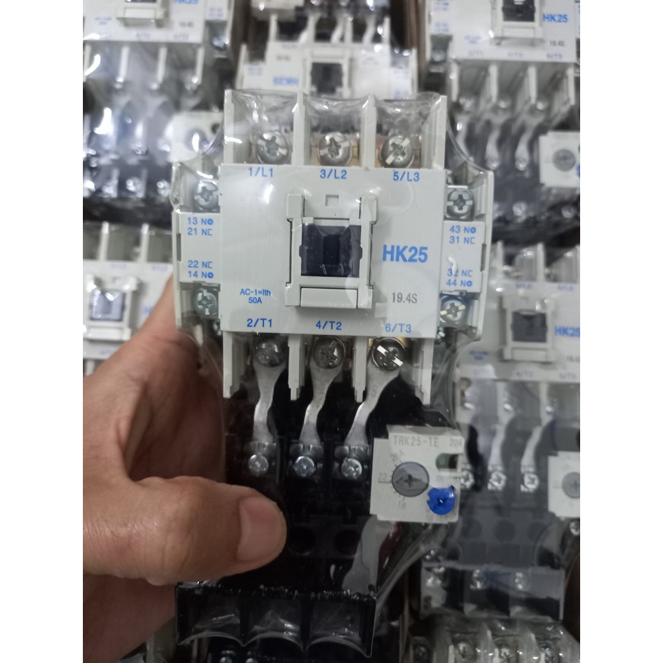 KHỞI NHẬT 25A 35A KÈM ROLE NHIỆT CONTACTOR