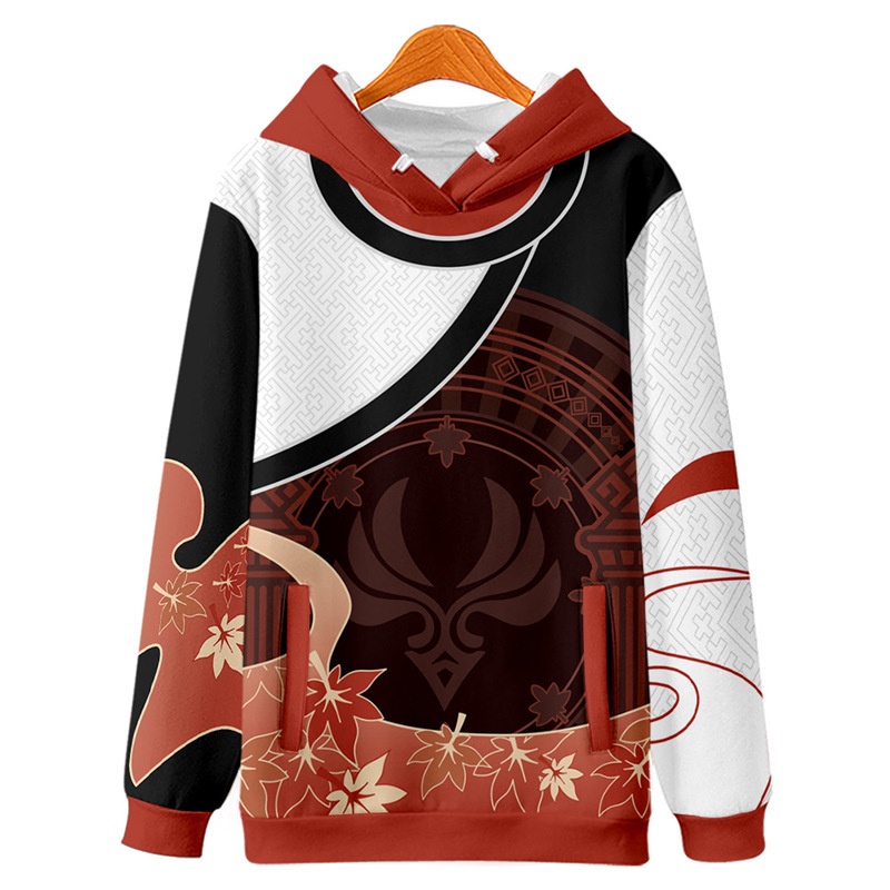 Áo Khoác Hoodie Hóa Trang Nhân Vật Kaedehara Kazuha Trong Genshin Impact