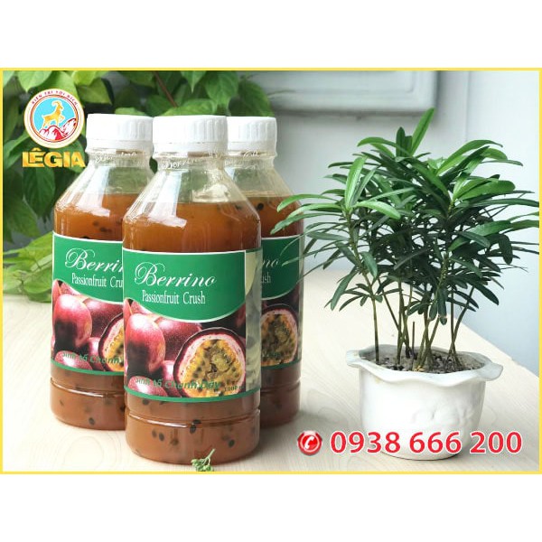 Sinh Tố BERRINO Chanh Dây 1L - BERINO PASSION FRUIT SMOTHIE BASE