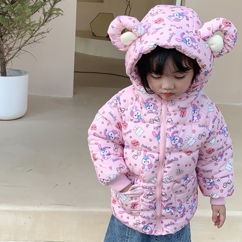 Áo phao lót nỉ, áo khoác trẻ em cho bé trai bé gái cao cấp mặc mùa đông siêu ấm cho bé từ 9kg đến 26kg Xu Xu Kids