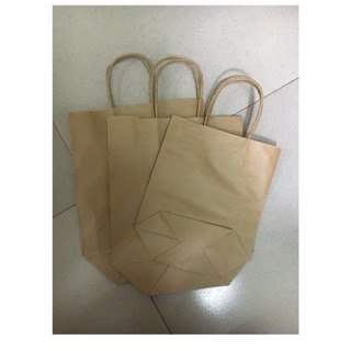 Combo 50 túi giấy xi măng có quai các Kt