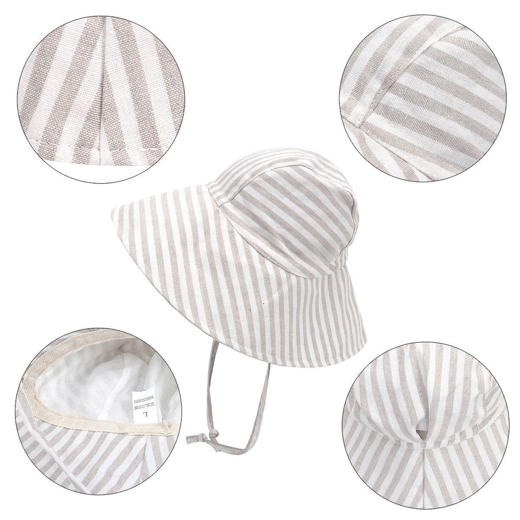 Mũ Chống Nắng Thoáng Khí Đi Biển Dành Cho Bé Trai Và Bé Gái