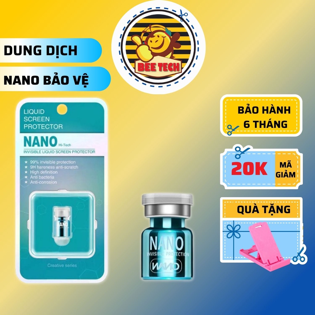 Dung Dịch Nano BEETECH BTNN01 Chống Xước, Chống Vân Tay Bề Mặt Màn Hình Điện Thoại