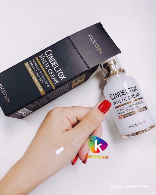 (Hidden Tag Check) Kem dưỡng trắng Cindel Tox White Cream - Cindeltox - kem truyền trắng | BigBuy360 - bigbuy360.vn