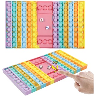 Pop it bigsize hai người chơi - pop it sàn đấu - pop it khổng lồ có xúc xắc màu cầu vồng