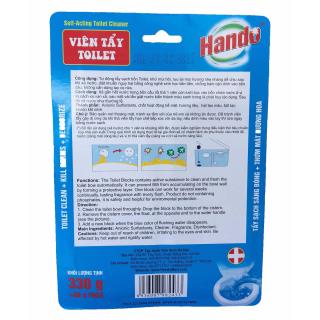 Viên tẩy và làm thơm toilet 6 viên, 4 viên của Hando