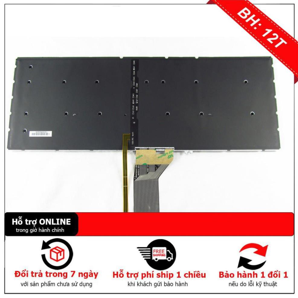 Bàn phím laptop  Aspire R7-571 R7-571G R7-571P R7-572 R7-572G R7-572P MP-13C53U4J698 PK130YO3A00 13H029900786M