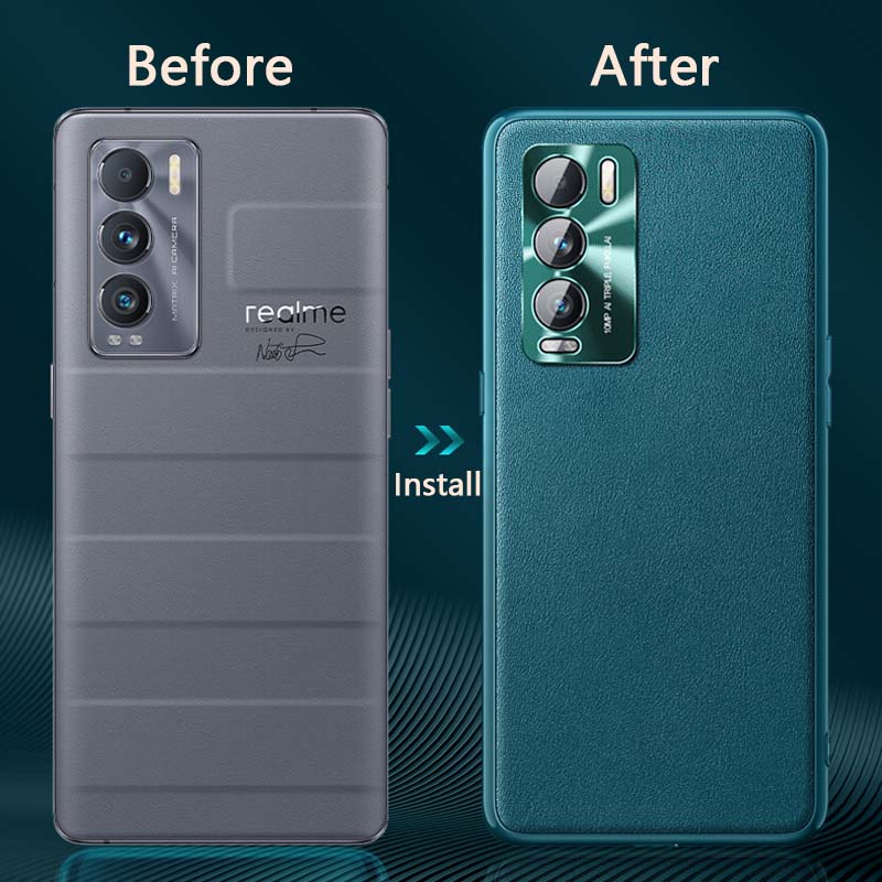 Ốp Điện Thoại Da Siêu Mỏng Cho Realme GT Explorer Master 6.55"