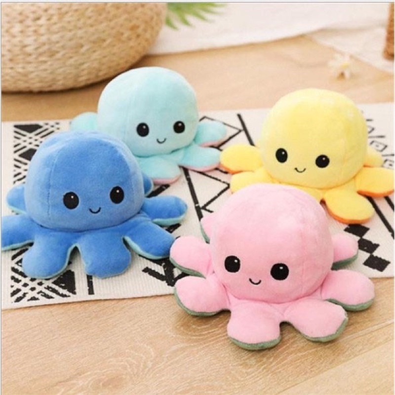 gấu bông bạch tuộc cảm xúc
