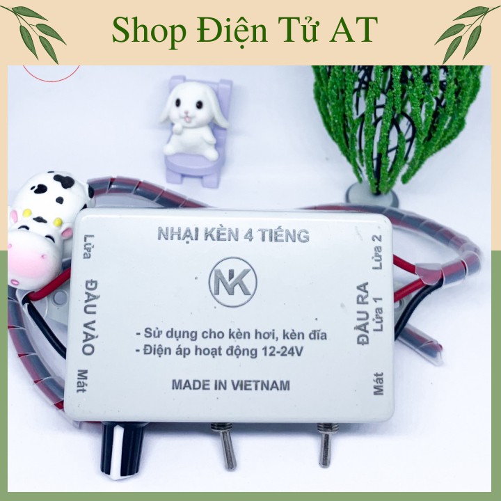 Cục Nhại Còi ô tôXe MáyXe Máy Điện Lắp Đặt Dễ Dàng