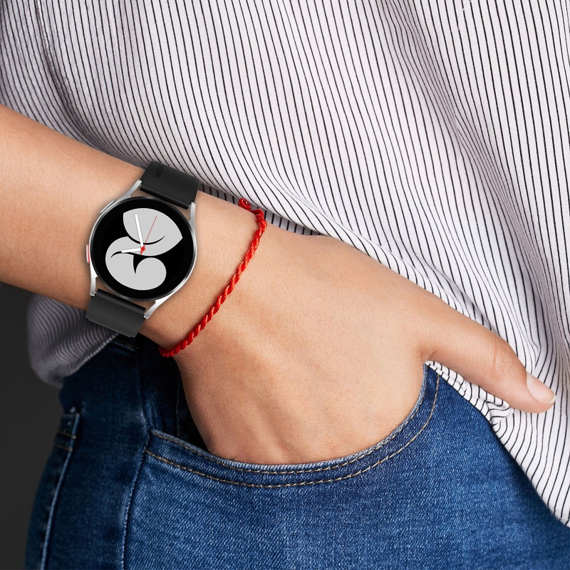 Dây Đeo Silicone Chống Mồ Hôi &amp; Trầy Chỉnh Được Cho Đồng Hồ Galaxy Iwatch 5 / 5pro