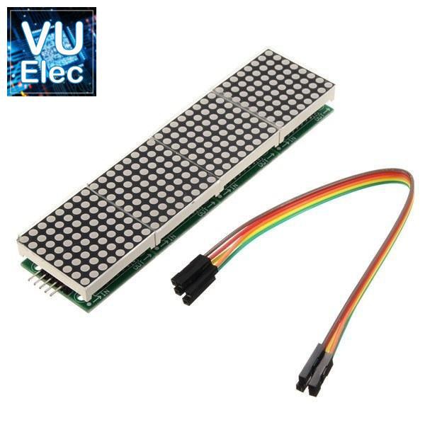 Module Matrix 8x32 MAX7219 Arduino Đỏ MT-832-G