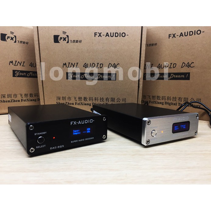 FX AUDIO SQ5 - THIẾT BỊ GIẢI MÃ NHẠC 192KHZ 24BIT MODEL 2021