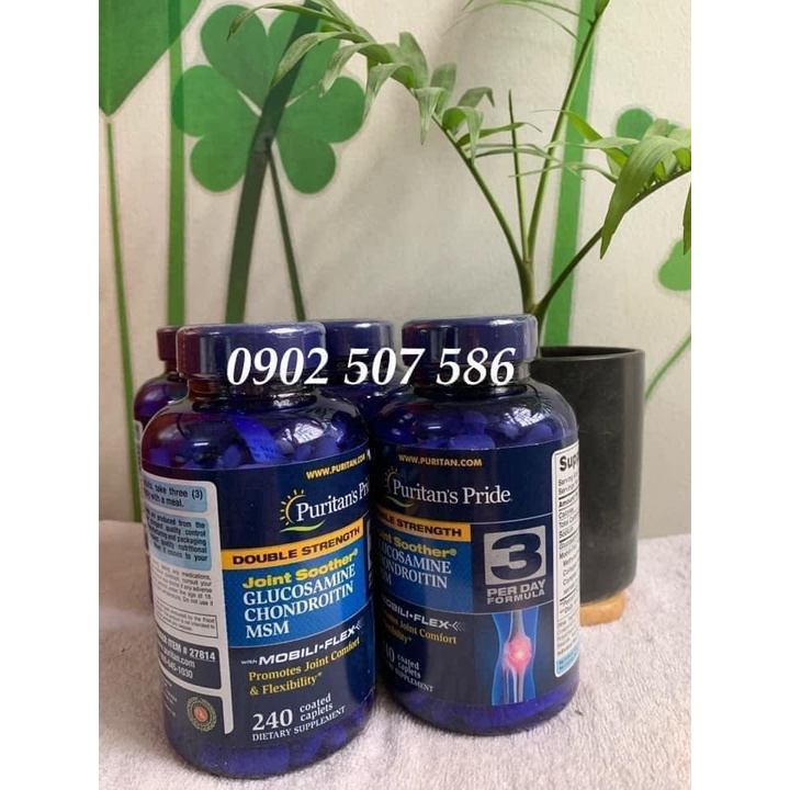 Glucosamine Puritan's Pride 3 thành phần 240 viên