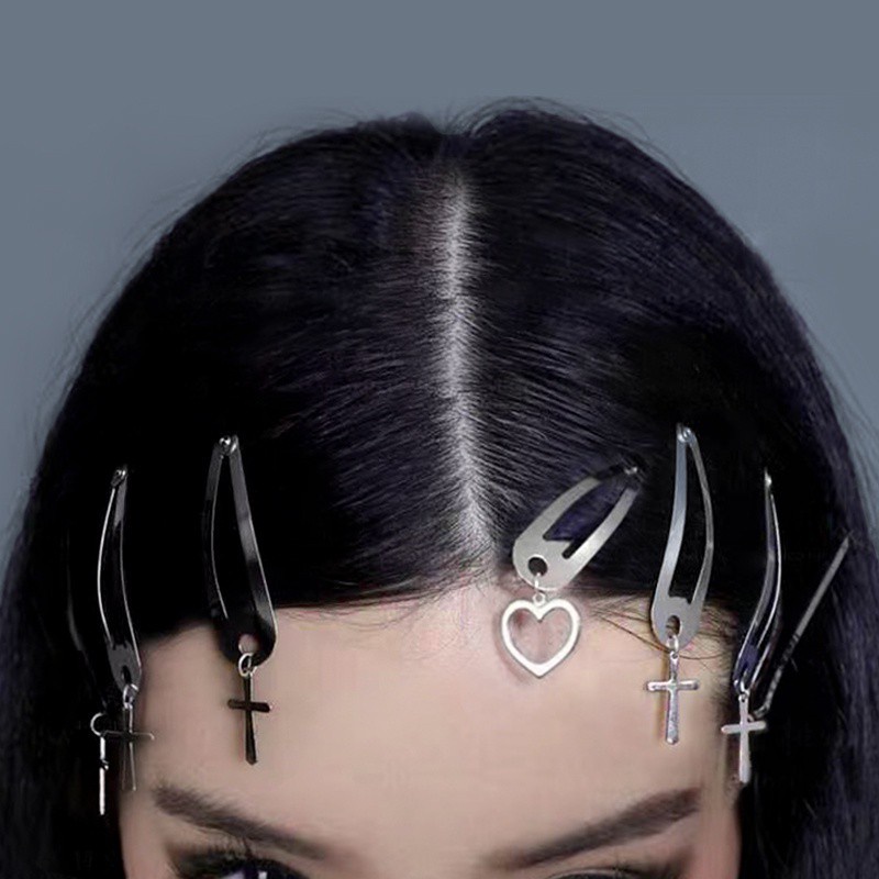 Kẹp tóc phong cách retro thời trang cho nữ