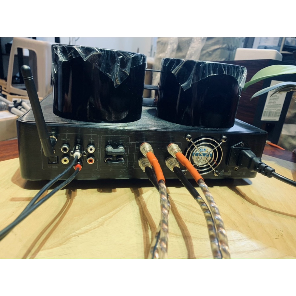 Amply Jnet JT-1600 Made in Singapore 3 in 1 Tích hợp Pre đèn, DAC 24bit/192khz Blutooth 5.0