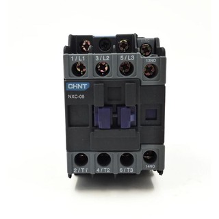 (Chint) Contactor 3 pha NXC-09 (9A) chịu tải động cơ 4 KW ,220VAC và 380VAC