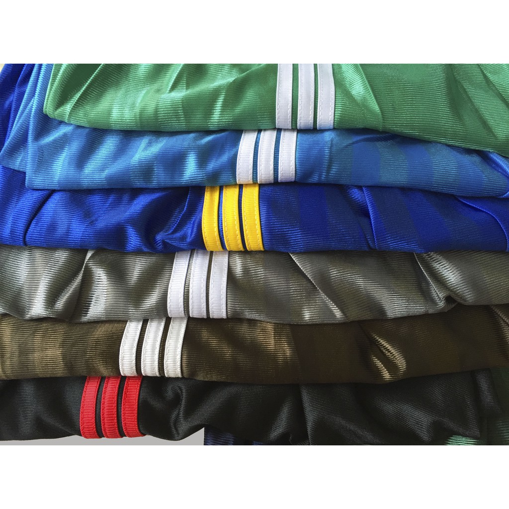 Quần Đùi Nam 3 Sọc Thun Bóng